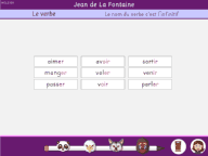 Le verbe à l'infinitif