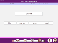 Le verbe à l'infinitif