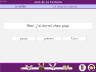 Le verbe se conjugue à un temps