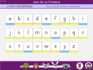 L'ordre alphabétique