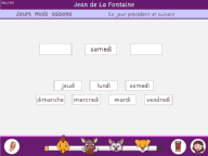 Jours, mois, Saisons