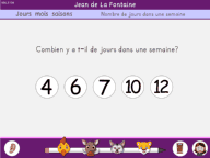 Jours, mois, Saisons