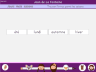 Jours, mois, Saisons