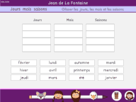 Jours, mois, Saisons