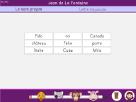 nom commun et nom propre