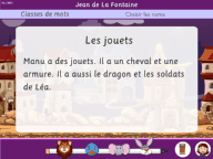 Les textes pour les classes