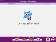 Les adjectifs