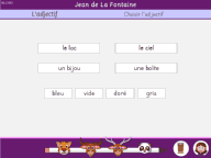 Les adjectifs