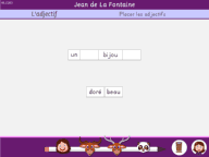Les adjectifs