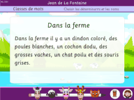 Les textes pour les classes