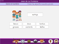 Le genre et le nombre
