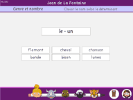 Le genre et le nombre