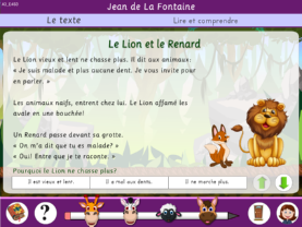 Compréhension de texte