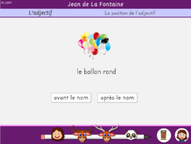 position de l’adjectif