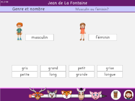 Le genre des adjectifs
