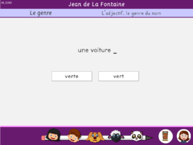 l’accord de l’adjectif